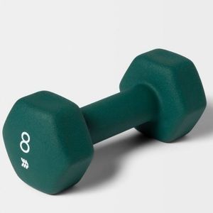All in Motion 8lb neoprene dumbbells